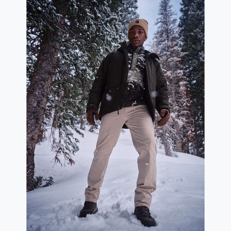 Herrenschuhe Columbia Burnsider Omni-Heat Infinity deep olive/tangy orange 10