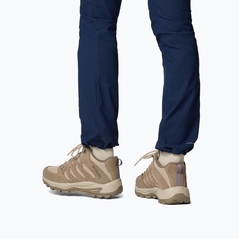 Damen-Wanderschuhe Columbia Redmond IV Low Wp wet sand/granite purple 8