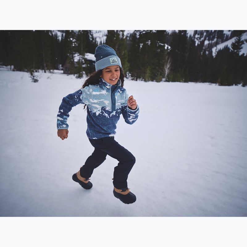 Kinder-Schneestiefel Columbia Youth Powderbug Alpine sahara/black 8