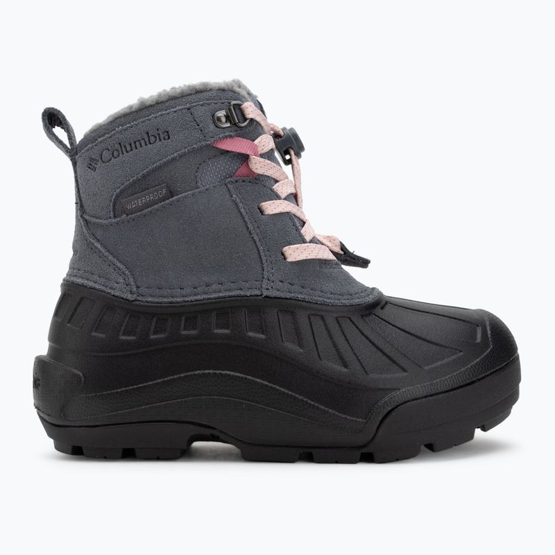 Kinder-Winterstiefel Columbia Youth Powderbug Alpine graphite/pink haze 2