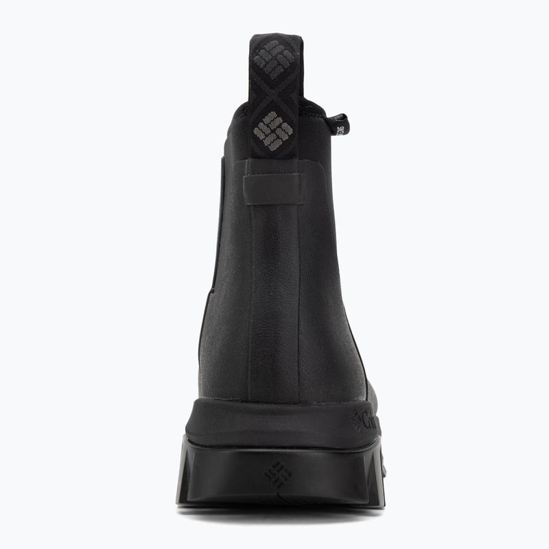 Damen-Winterstiefel Columbia Snowtrot Slush black/sea salt 6