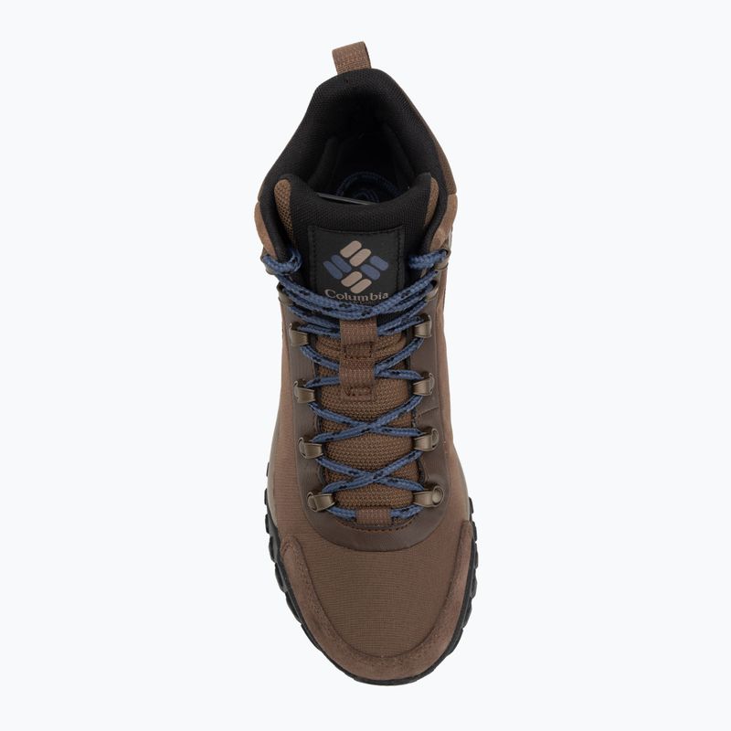Herrenschuhe Columbia Burnsider Waterproof dark brown/dark mountain 5