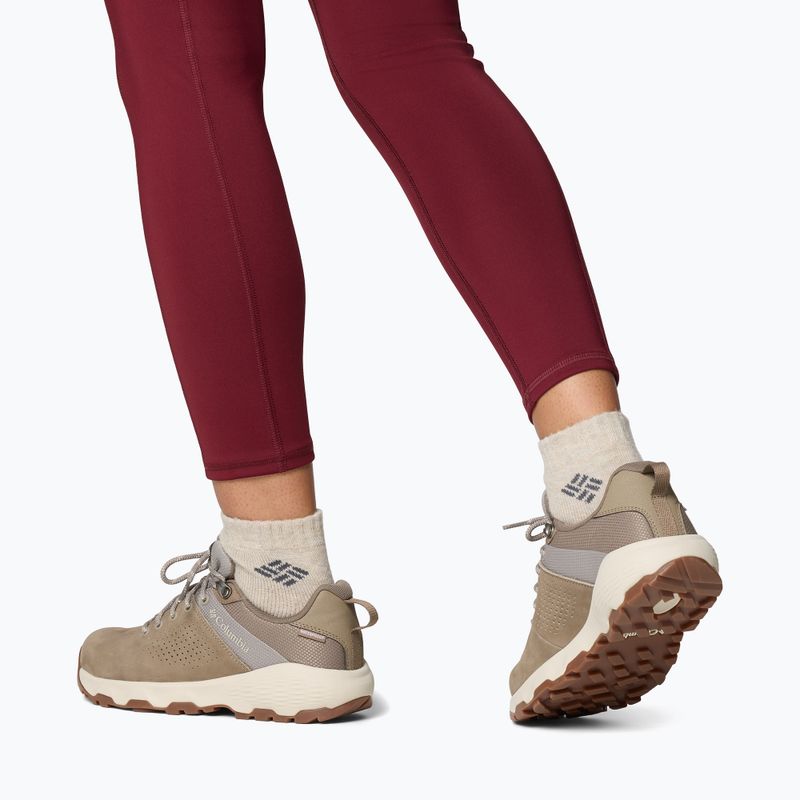 Damen-Trekkingschuhe Columbia Newton Nimble Leather kettle/cloud grey 8