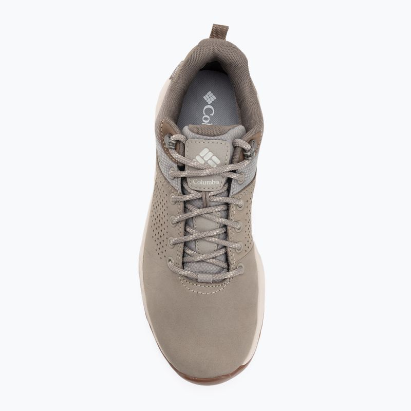 Damen-Trekkingschuhe Columbia Newton Nimble Leather kettle/cloud grey 5