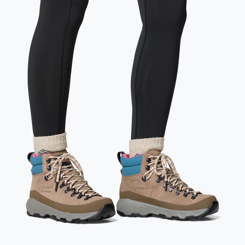 Columbia Newton Alpine PT Damen-Schuhe wet sand/rosette 8