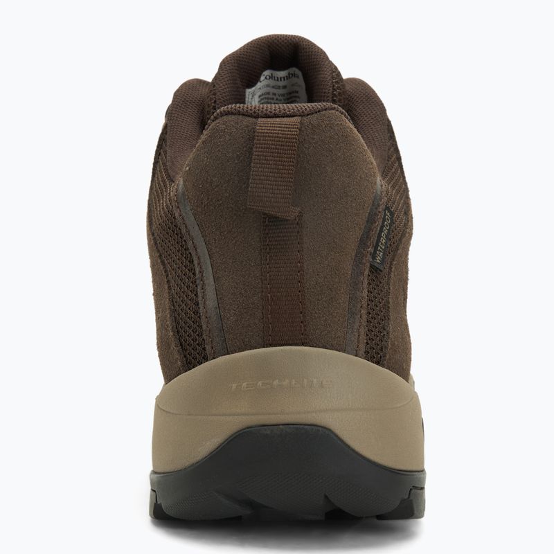 Herren-Wanderschuhe Columbia Redmond IV Mid Wp cordovan/tangy orange 5