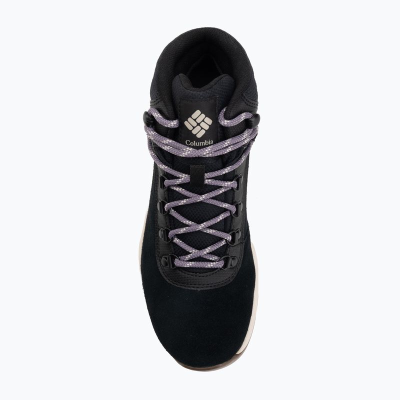 Columbia Newton Wander Damenschuhe black/granite purple 5
