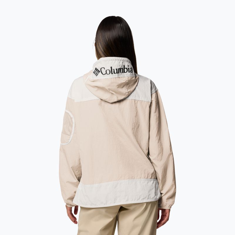 Damen-Windjacke Columbia Challenger II Windbreaker dark stone/white 2