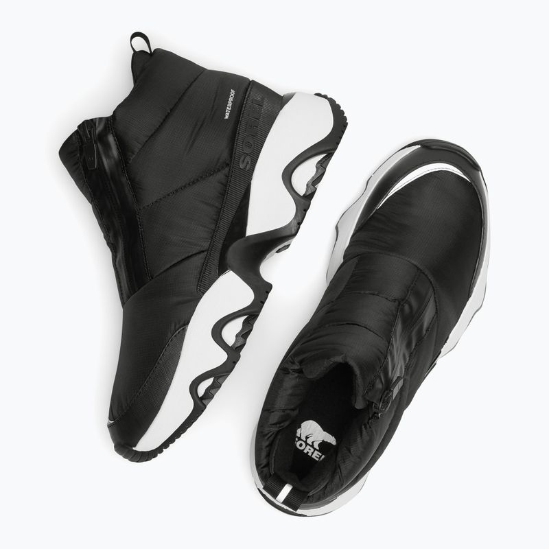 Sorel Kinetic Impact Puffy Zip Damen Schneestiefel schwarz/schwarz 8