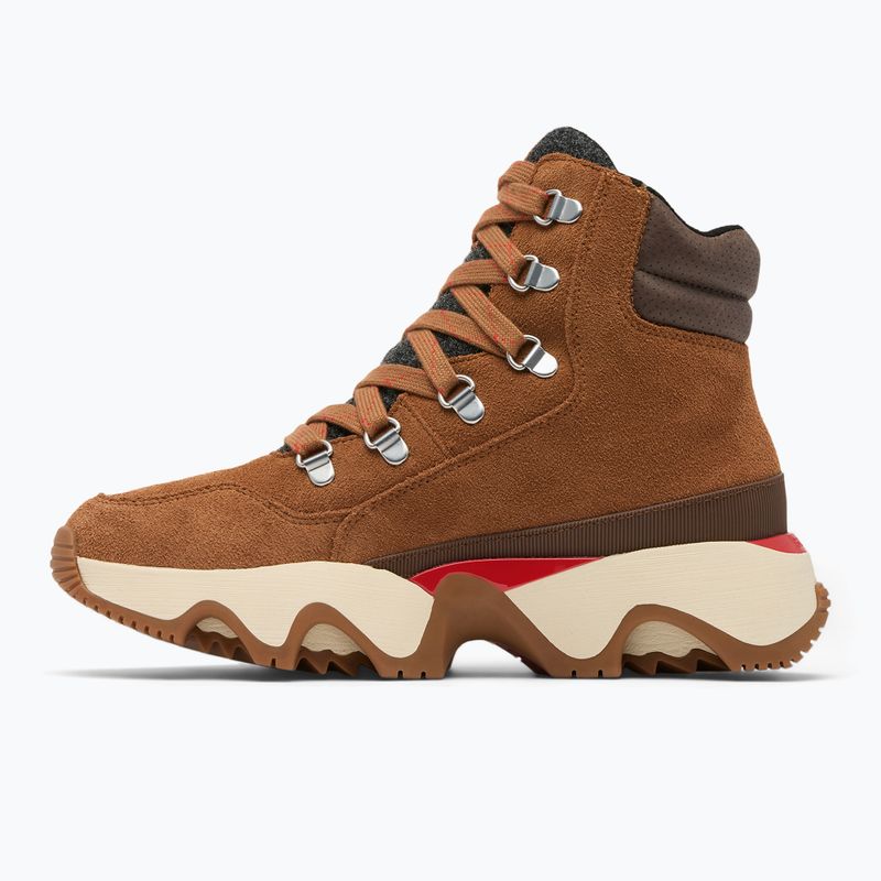 Sorel Kinetic Impact Conquest Plus Damenstiefel Samt hellbraun/tabakfarben 10