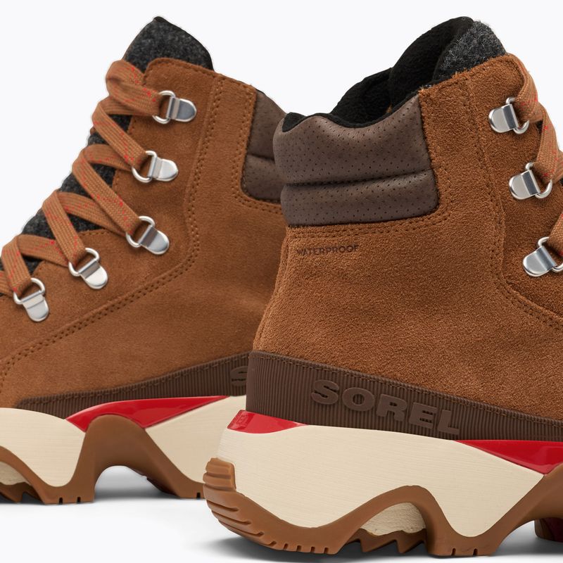 Sorel Kinetic Impact Conquest Plus Damenstiefel Samt hellbraun/tabakfarben 17