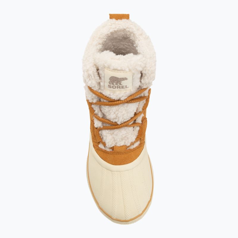 Women's Sorel Out N About IV Chillz Wp Canyon Gold/Honigweiß Schneestiefel 5