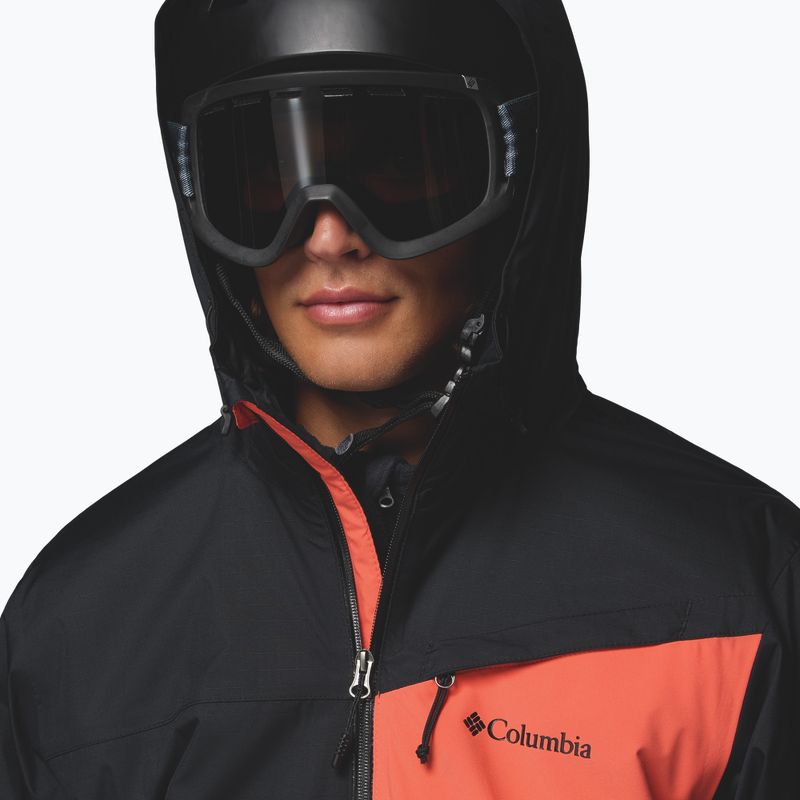 Herren-Skijacke Columbia Iceberg Point II zing/black 5