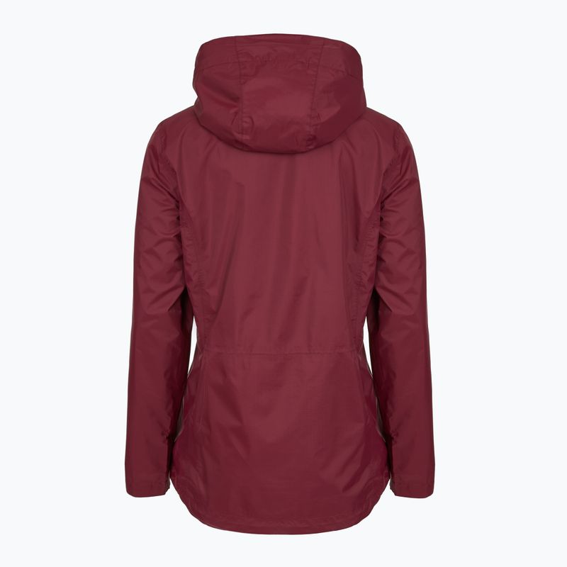 Regenjacke Damen Columbia Pouring Adventure III rich wine 12