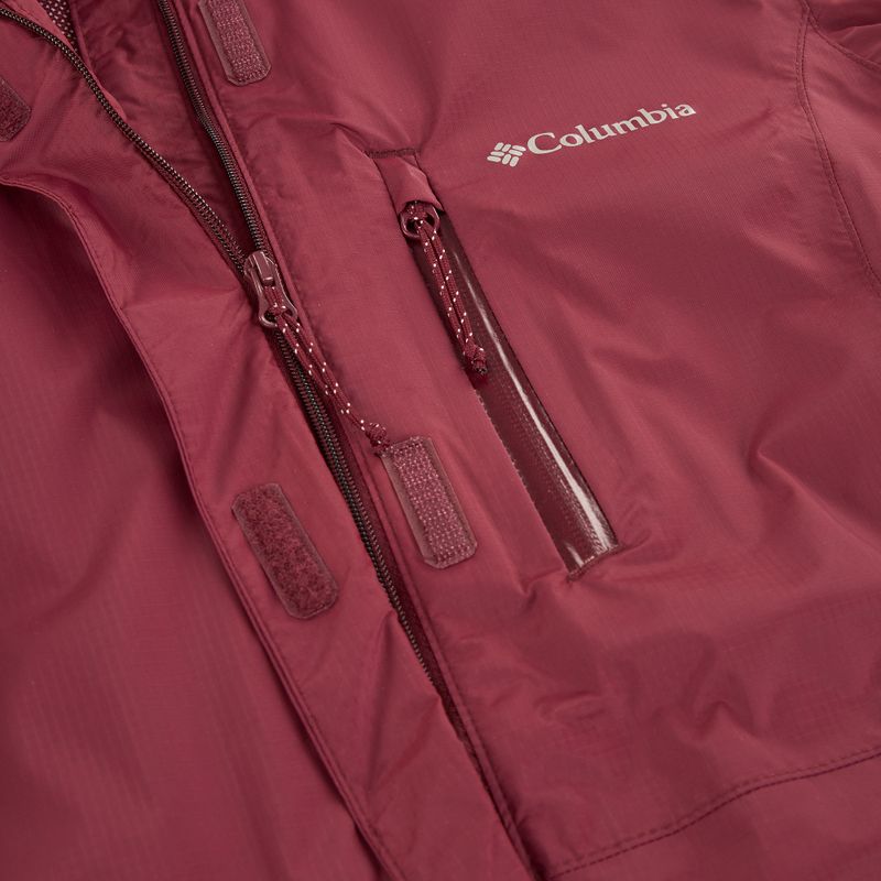 Regenjacke Damen Columbia Pouring Adventure III rich wine 14