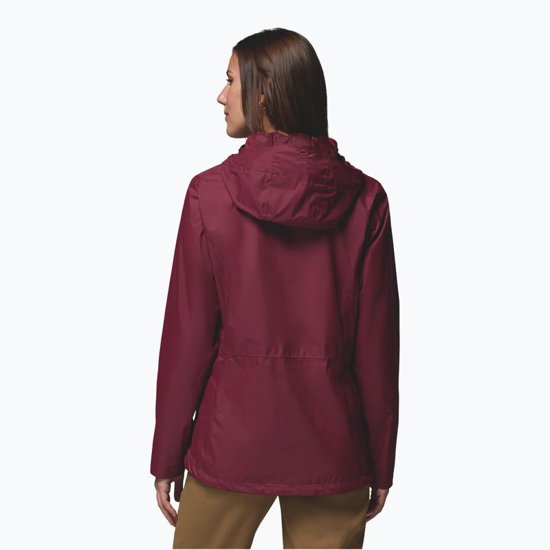Regenjacke Damen Columbia Pouring Adventure III rich wine 3