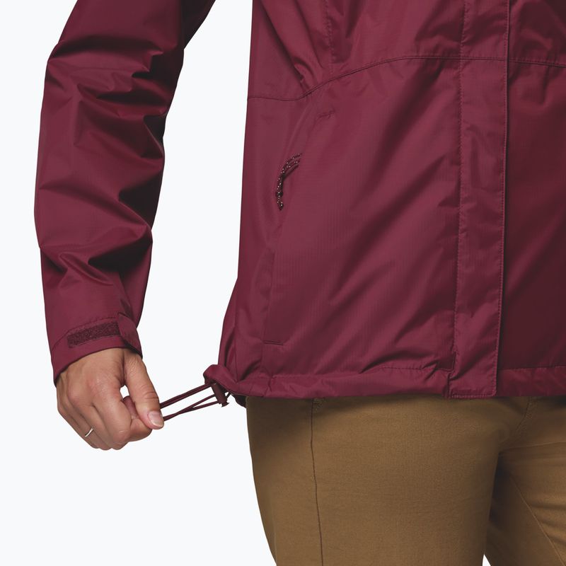 Regenjacke Damen Columbia Pouring Adventure III rich wine 8