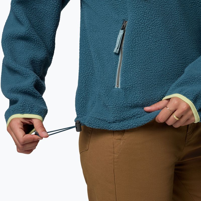 Damen-Fleecejacke Columbia Helvetia II Hoodie everblue 6