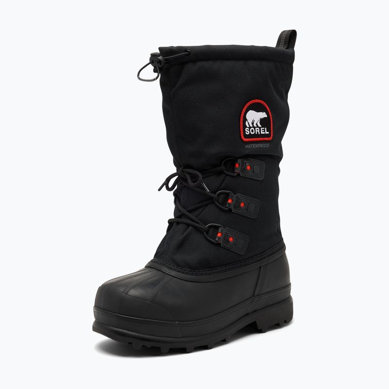 Herren-Winterstiefel Sorel Glacier XT black/red quar 2