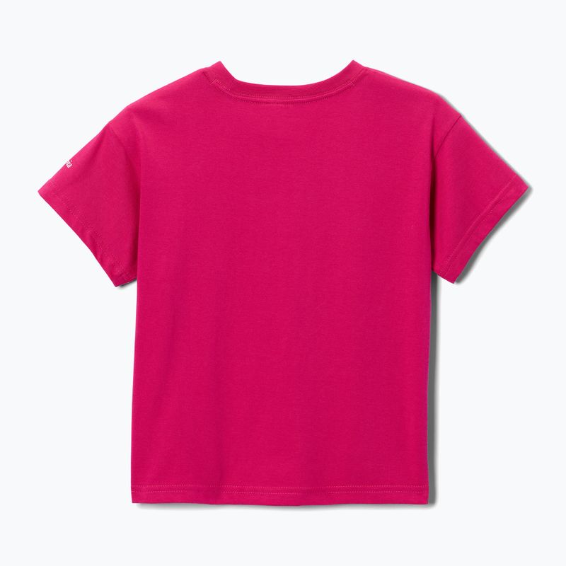 Kinder T-Shirt Columbia Mission Lake II SS Graphic guava pink/floral frenzy 2