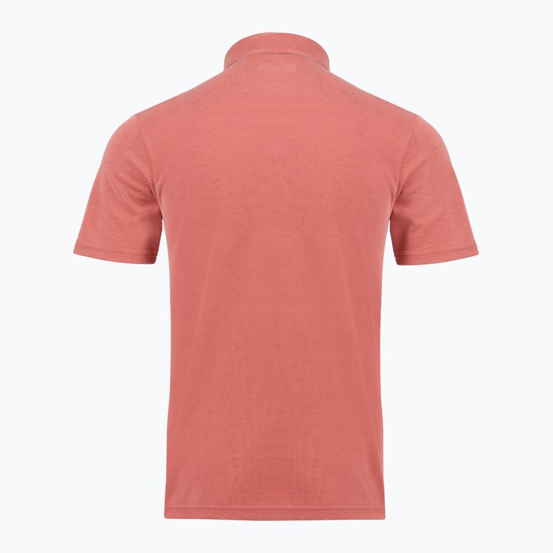 Herren T-Shirt Columbia Nelson Point Polo washed red 2