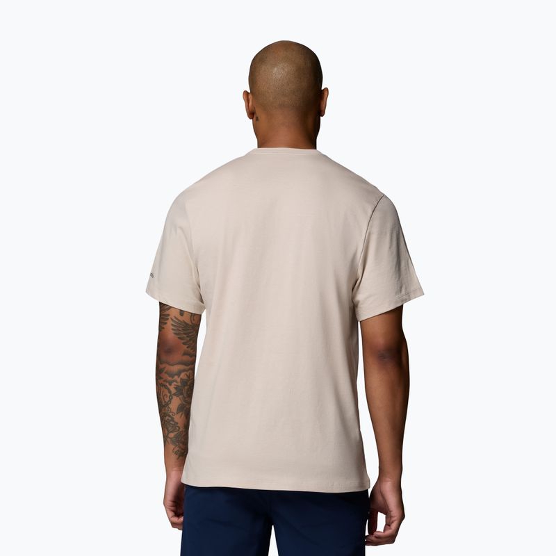 Herren T-Shirt Columbia CSC Seasonal Graphic dark stone/heavenly stacked gem 3