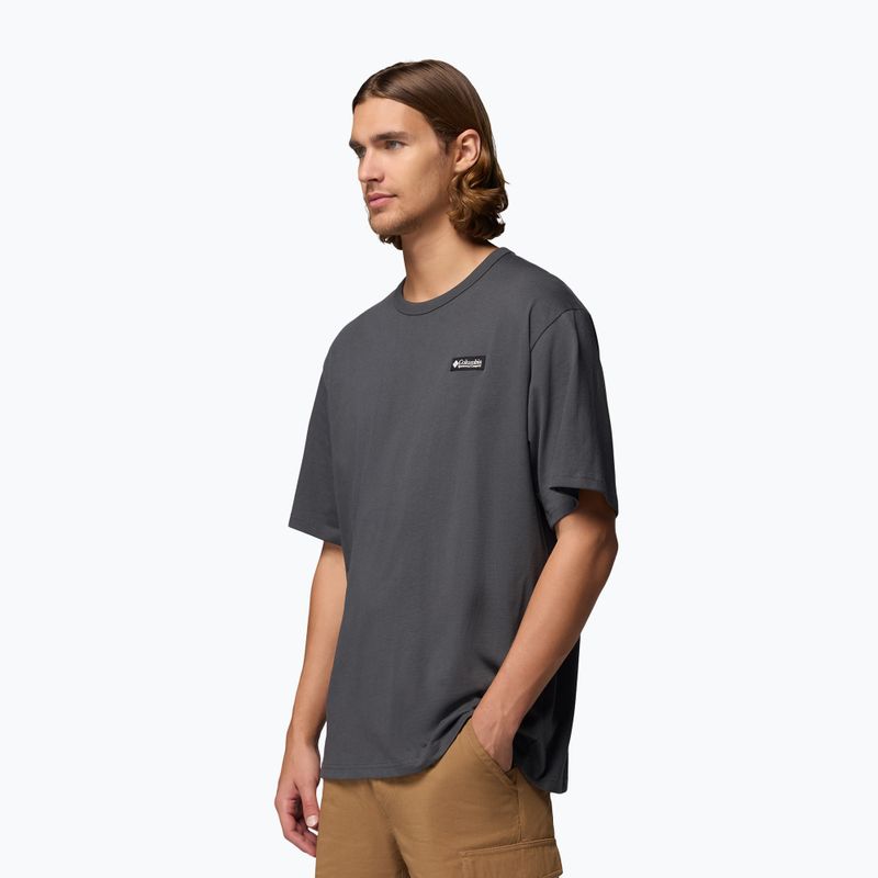 Herren T-Shirt Columbia CSC Heavyweight Iconic Tee shark/repeated peaks 4