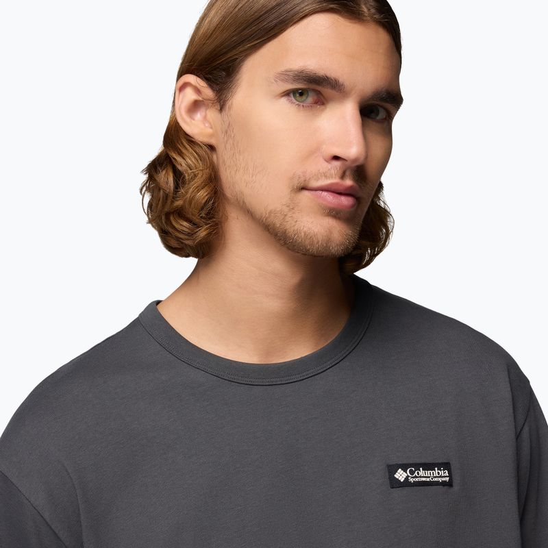 Herren T-Shirt Columbia CSC Heavyweight Iconic Tee shark/repeated peaks 5