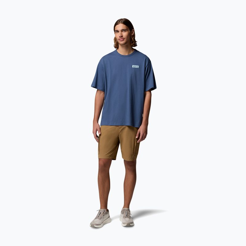 Herren T-Shirt Columbia CSC Heavyweight Iconic Tee dark mountain/csc box logo 2
