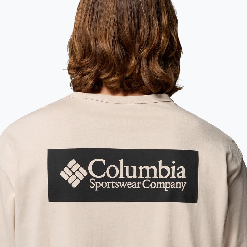 Herren T-Shirt Columbia CSC Heavyweight Iconic Tee dark stone/csc box logo 4