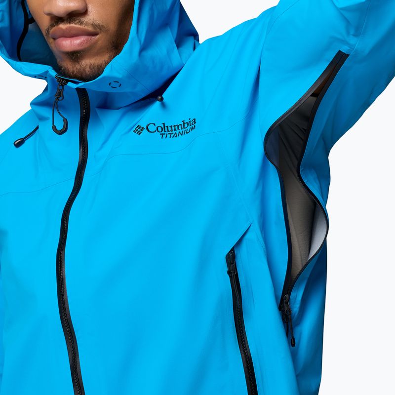 Herren-Softshelljacke Columbia Saudan Pro 3L compass blue 9