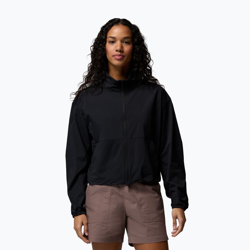 Damen-Windjacke Columbia AmazeStretch black