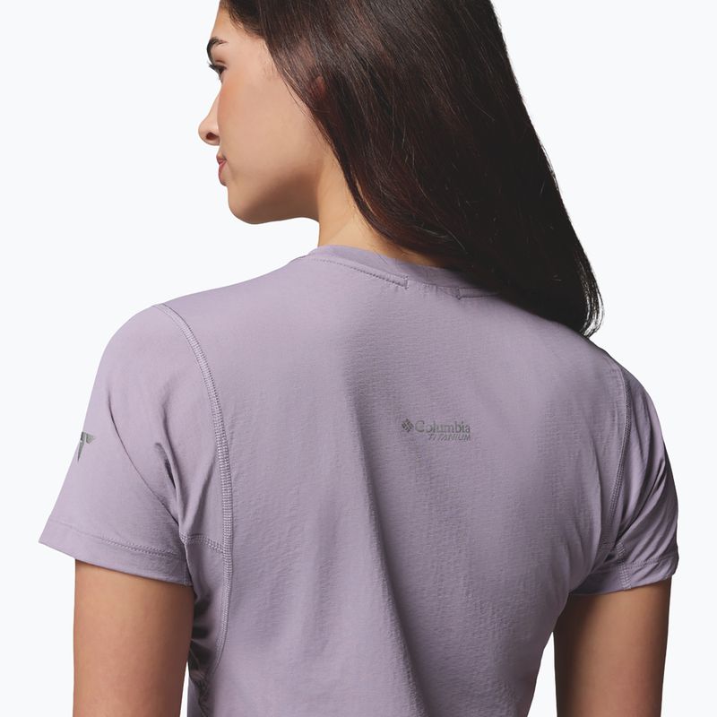 Damen T-Shirt Columbia Diamond Peak Pro shale purple 6