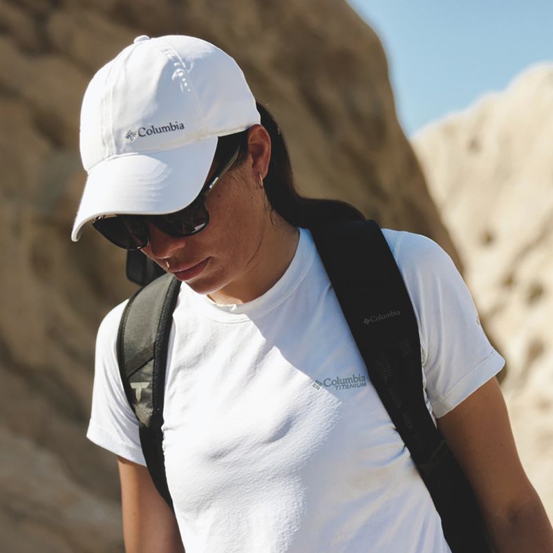 Damen T-Shirt Columbia Diamond Peak Pro white 11