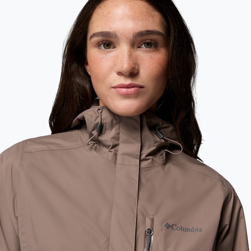 Damen-Regenjacke Columbia Pouring Adventure III iron 7