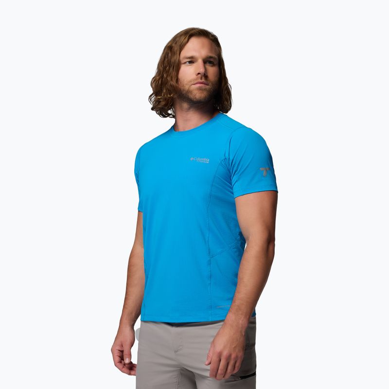 Herren T-Shirt Columbia Diamond Peak Pro compass blue 4