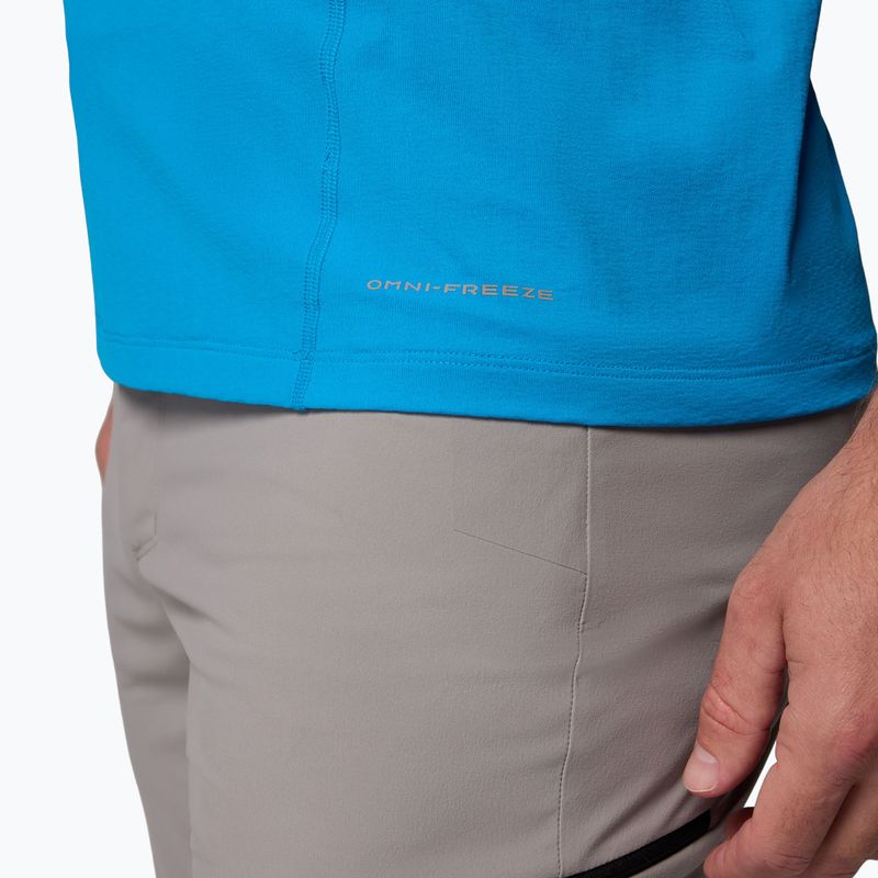 Herren T-Shirt Columbia Diamond Peak Pro compass blue 9