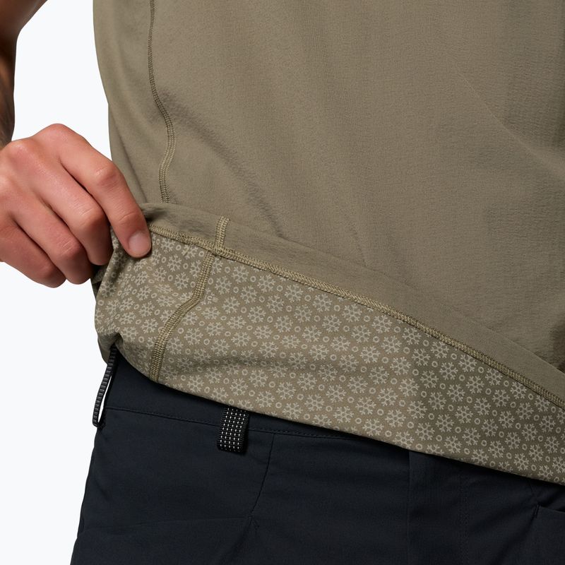 Herren T-Shirt Columbia Diamond Peak Pro stone green 7