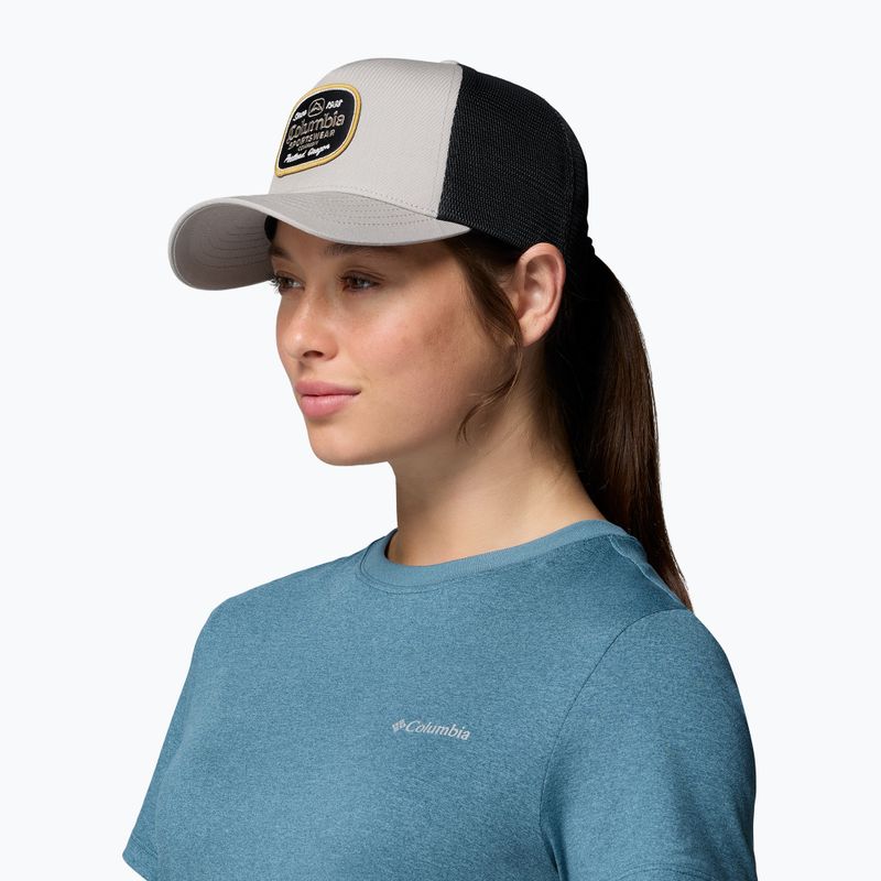 Basecap Columbia Road Ready Snap Back flint grey/beer label 3