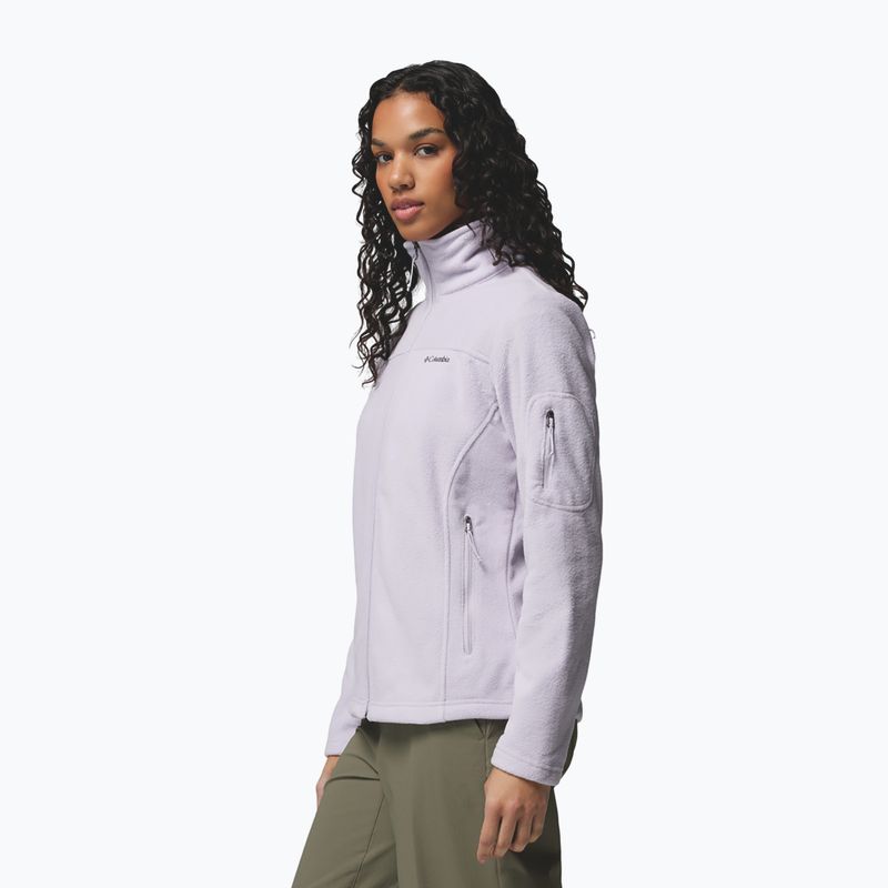Damen-Fleecejacke Columbia Fast Trek II lavender pearl 4