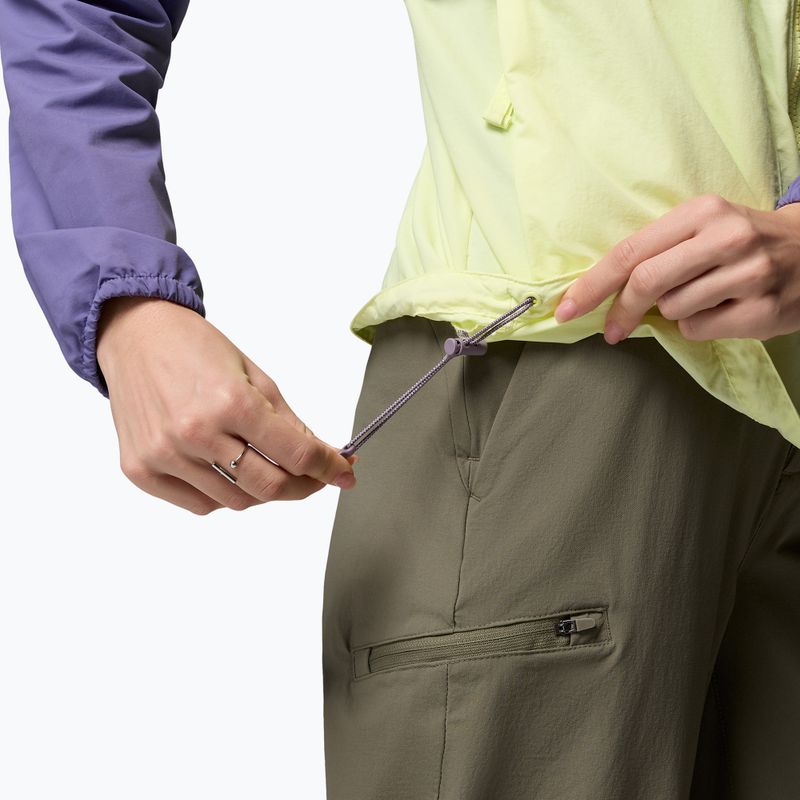 Damen-Windjacke Columbia Spire Valley Windbreaker citron haze/lavender pearl/stormwatch 7