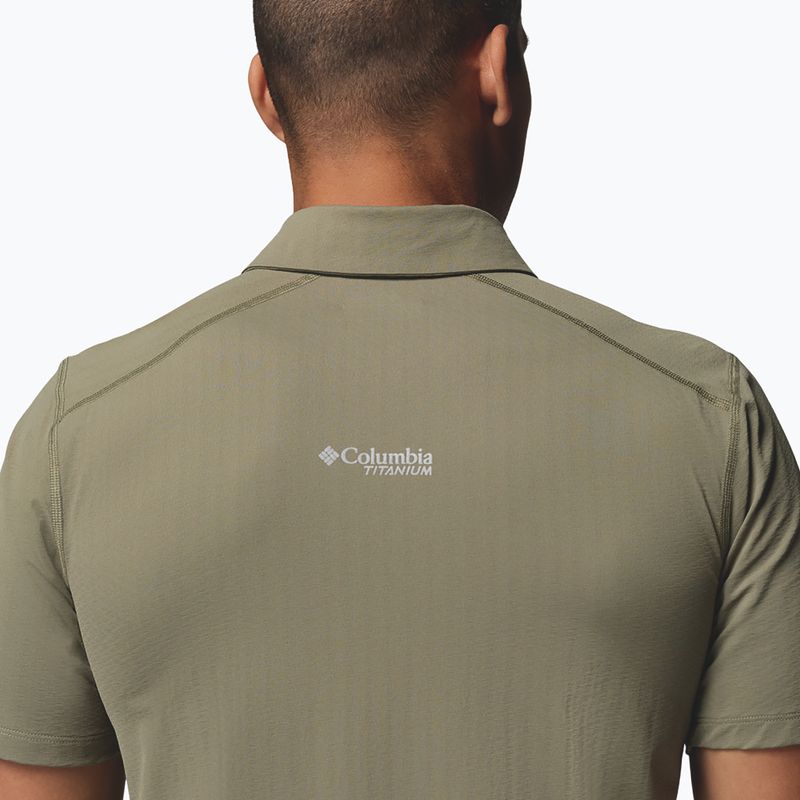 Herren T-Shirt Columbia Diamond Peak Pro Polo stone green 6