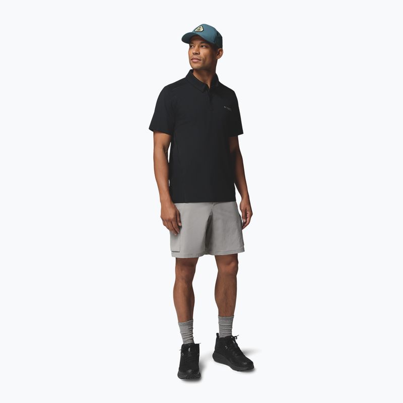 Herren T-Shirt Columbia Diamond Peak Pro Polo black 2