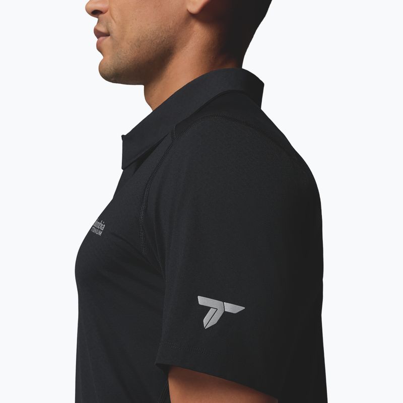 Herren T-Shirt Columbia Diamond Peak Pro Polo black 5