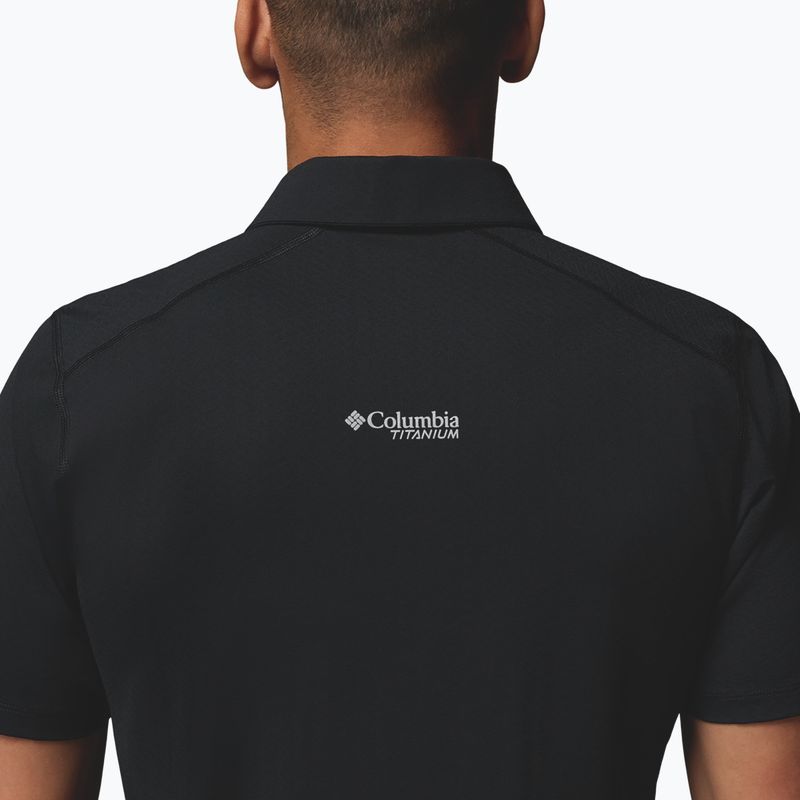 Herren T-Shirt Columbia Diamond Peak Pro Polo black 6