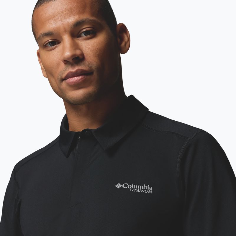 Herren T-Shirt Columbia Diamond Peak Pro Polo black 8