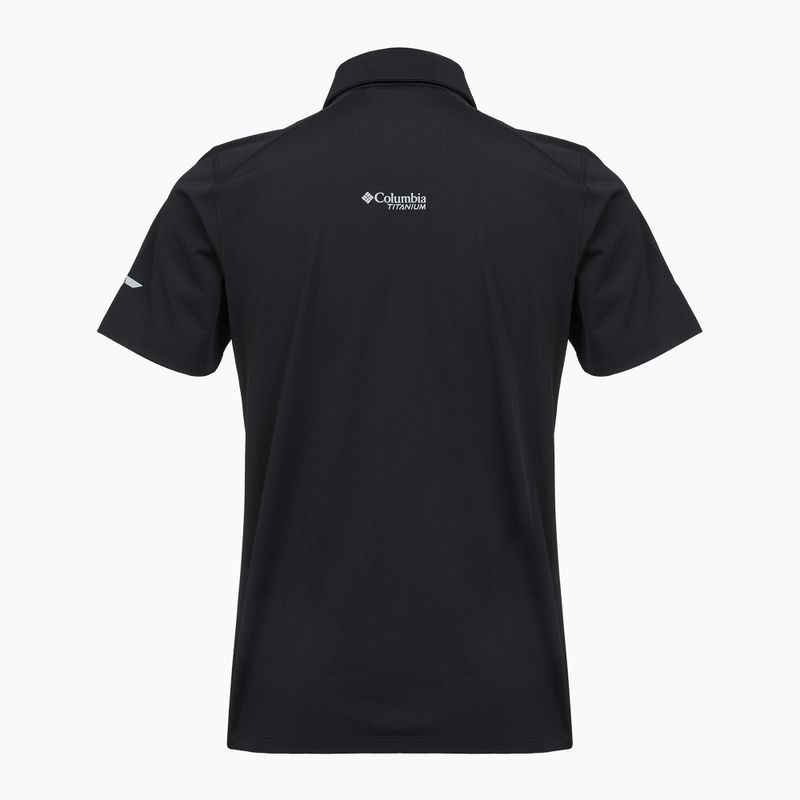 Herren T-Shirt Columbia Diamond Peak Pro Polo black 2