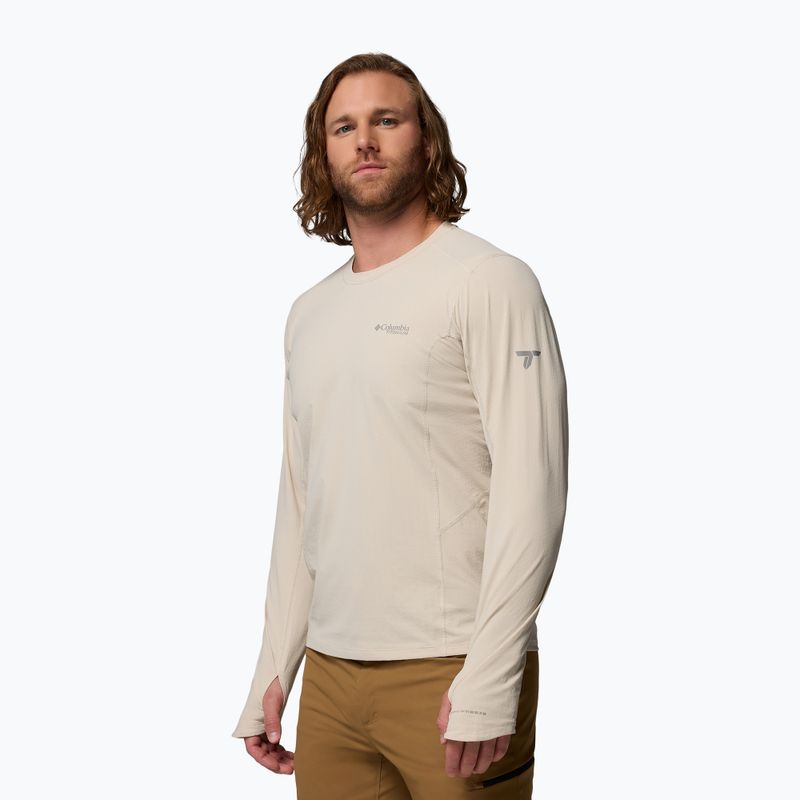 Herren-Langarmshirt Columbia Diamond Peak Pro Crew dark stone 4