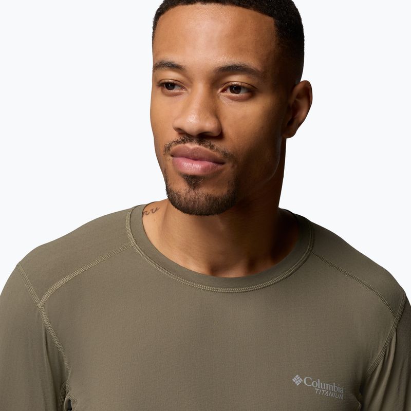 Herren-Langarmshirt Columbia Diamond Peak Pro Crew stone green 5