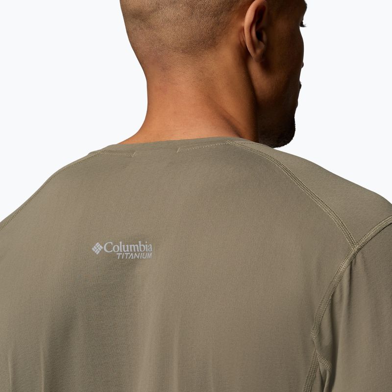 Herren-Langarmshirt Columbia Diamond Peak Pro Crew stone green 6